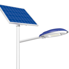 Todo en una luz de calle LED solar